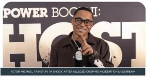 Actor Michael Rainey Jr. 'In Shock' After Alleged Groping Incident on Livestream (1)