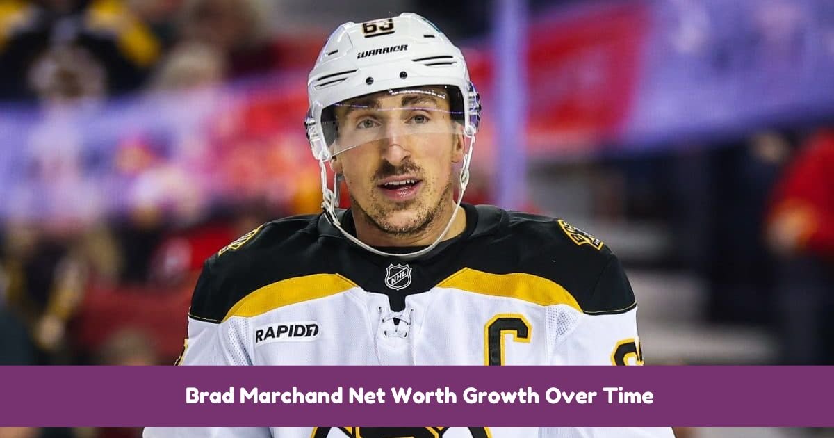 Brad Marchand Net Worth Growth Over Time