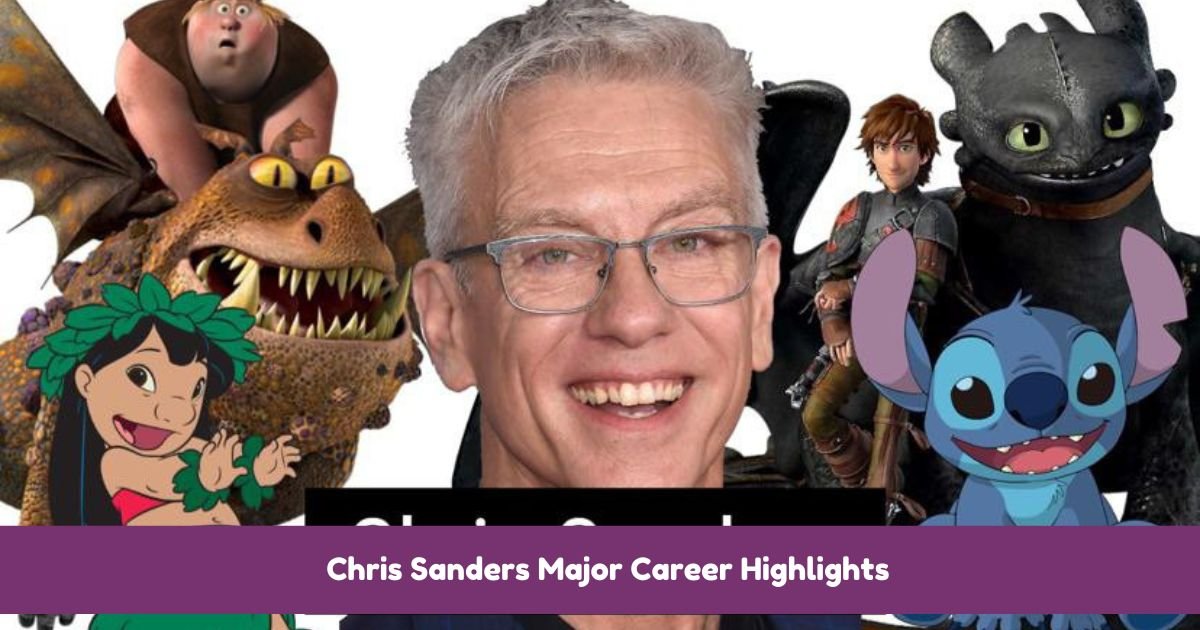 Chris Sanders Major Career Highlights